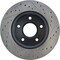 Centric Parts Sport Drilled/Slotted Brake Rotor, 127.67069R 127.67069R - alternate 2